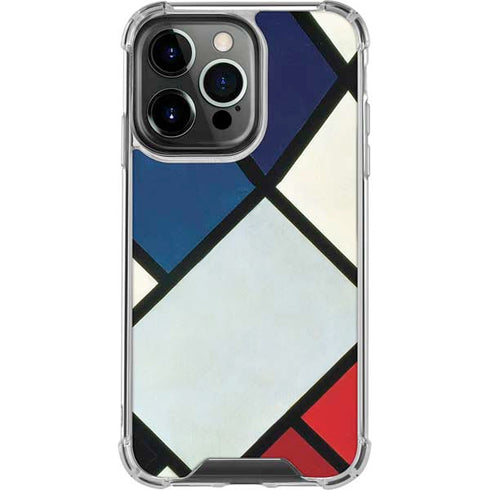 Theo van Doesburg Contra-Composition of Dissonances XVI iPhone 16 Pro Clear Case